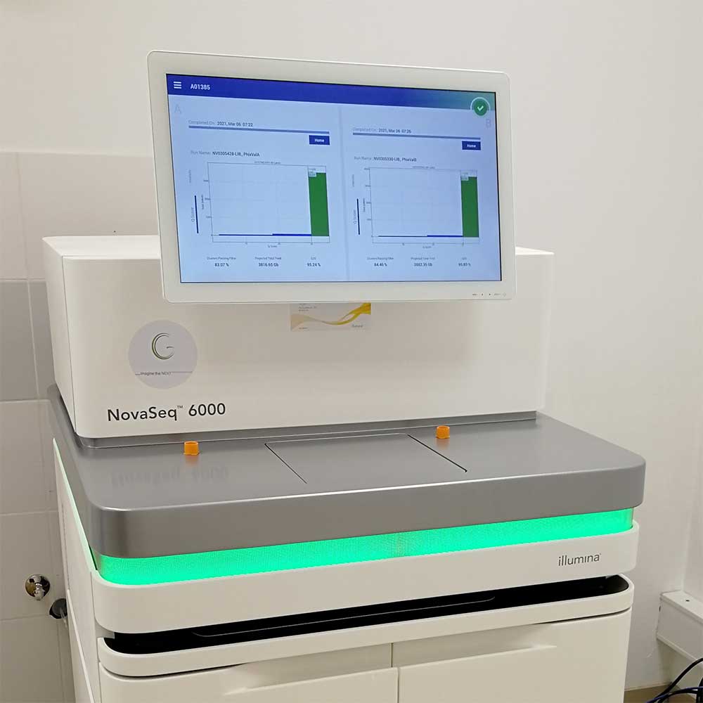 Sekvenátor NovaSeq 6000 v Bioptické laboratoři s.r.o. v Plzni